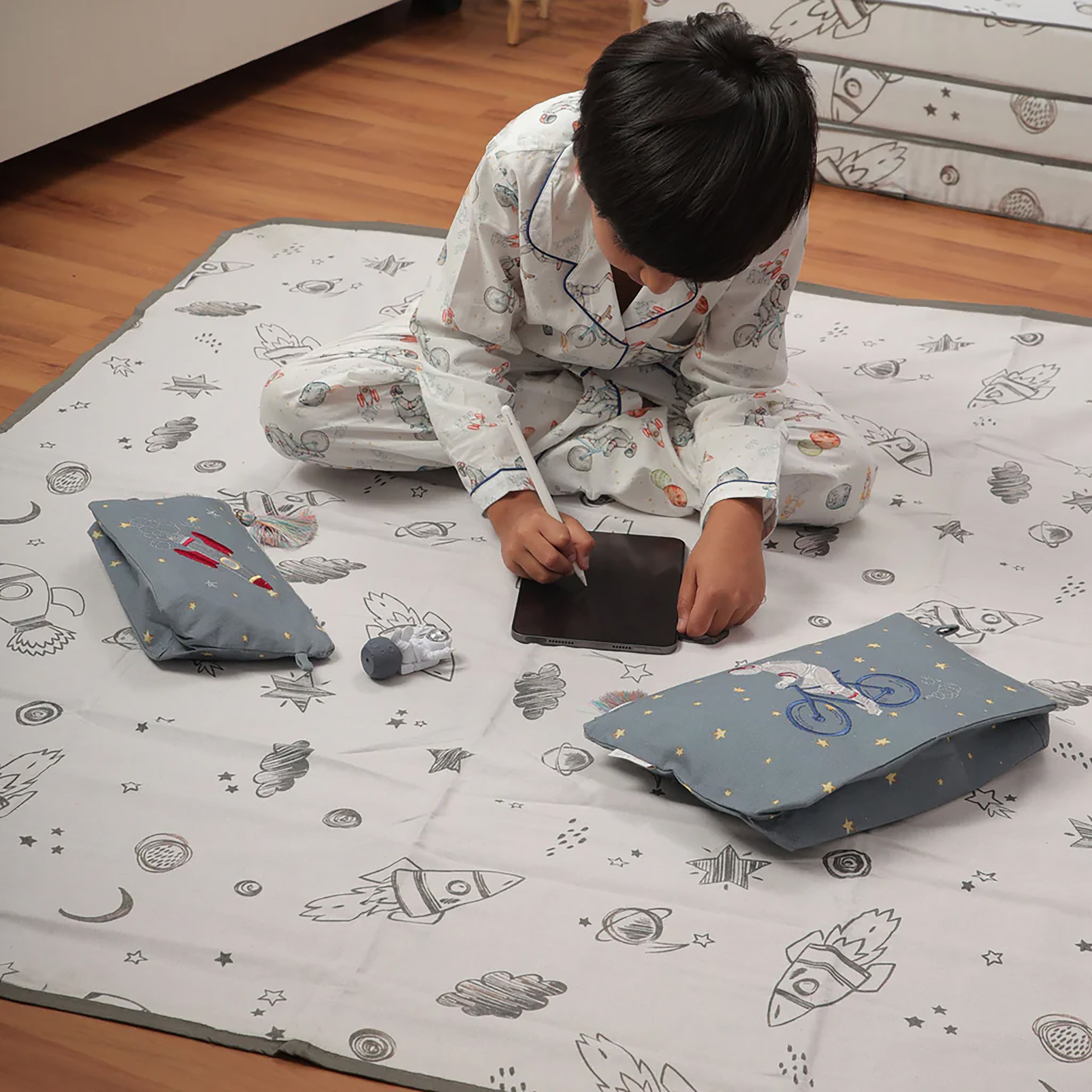 To The Moon And Back Play Mat