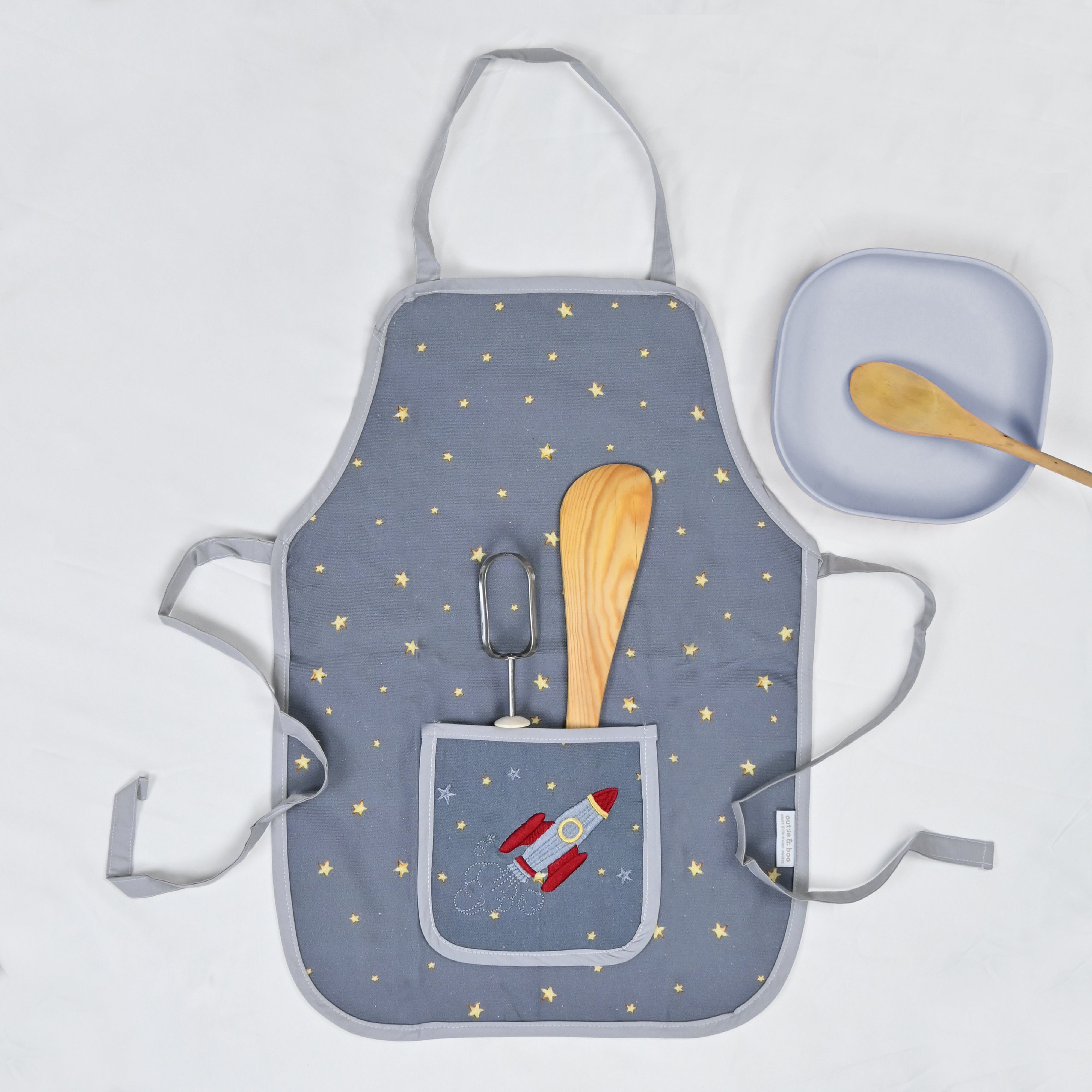 To The Moon And Back Apron - Little Chef Trio Set