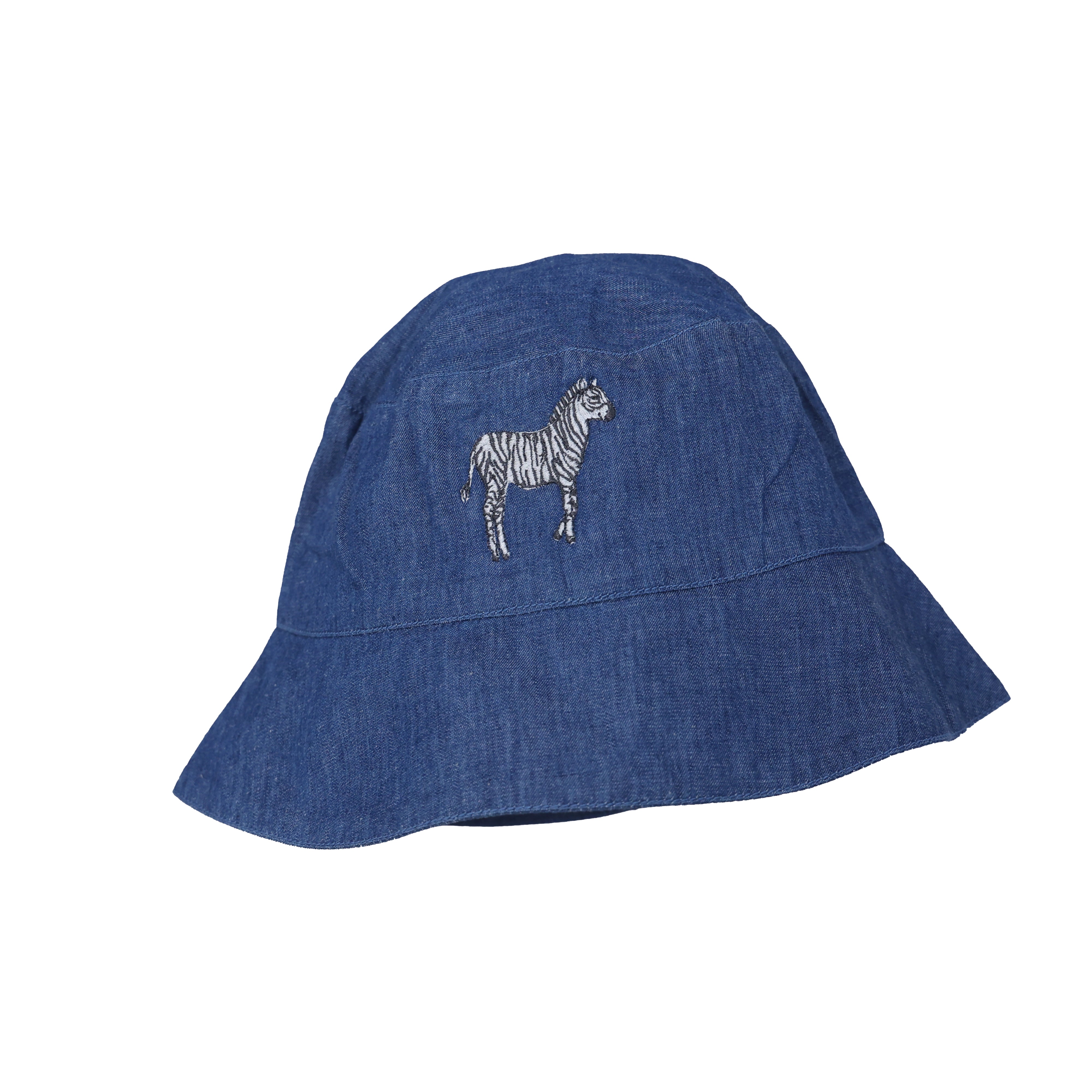 Baby It's A Wild World Dark Denim Bucket Hat