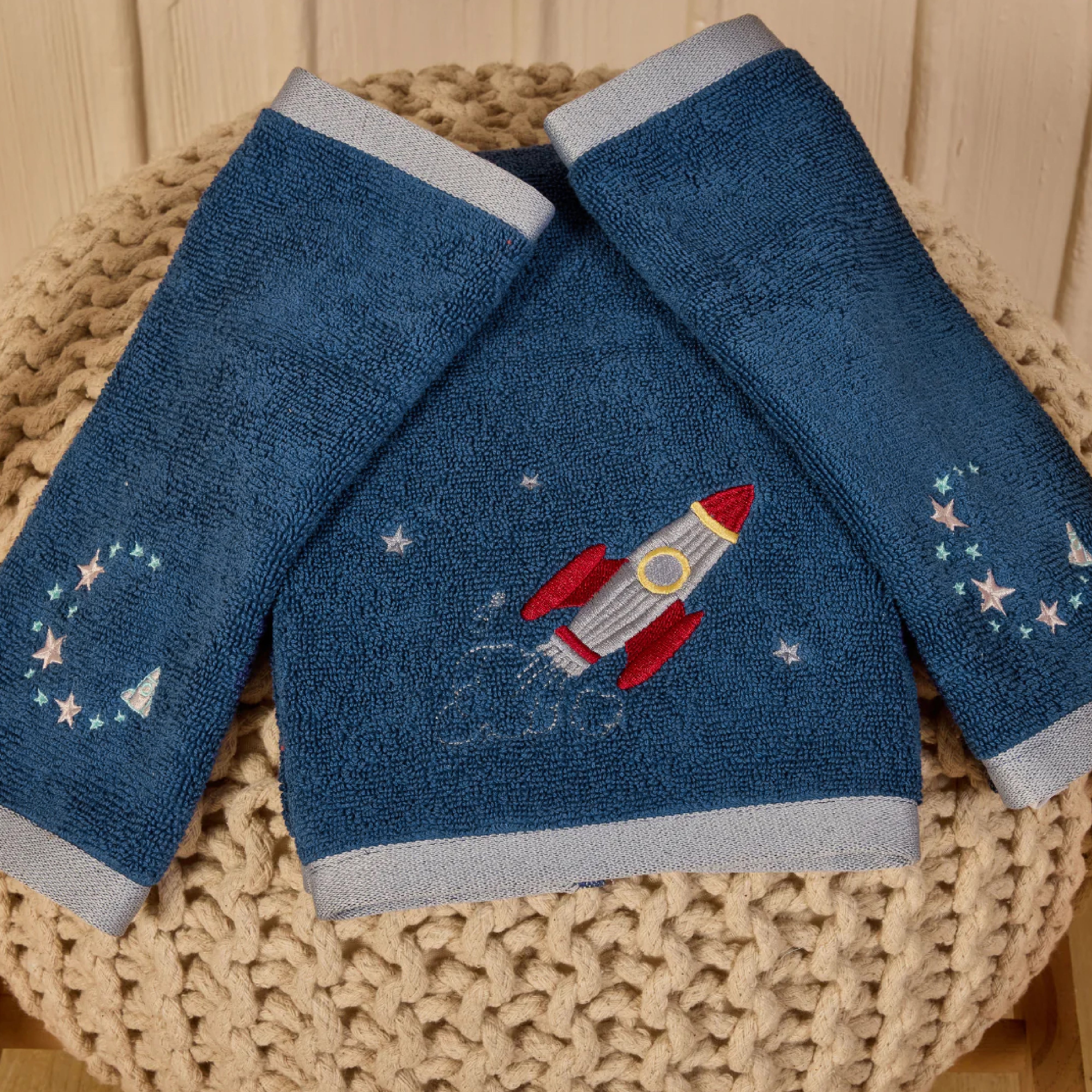 To The Moon And Back Hand & Face Towels (Set of 3)