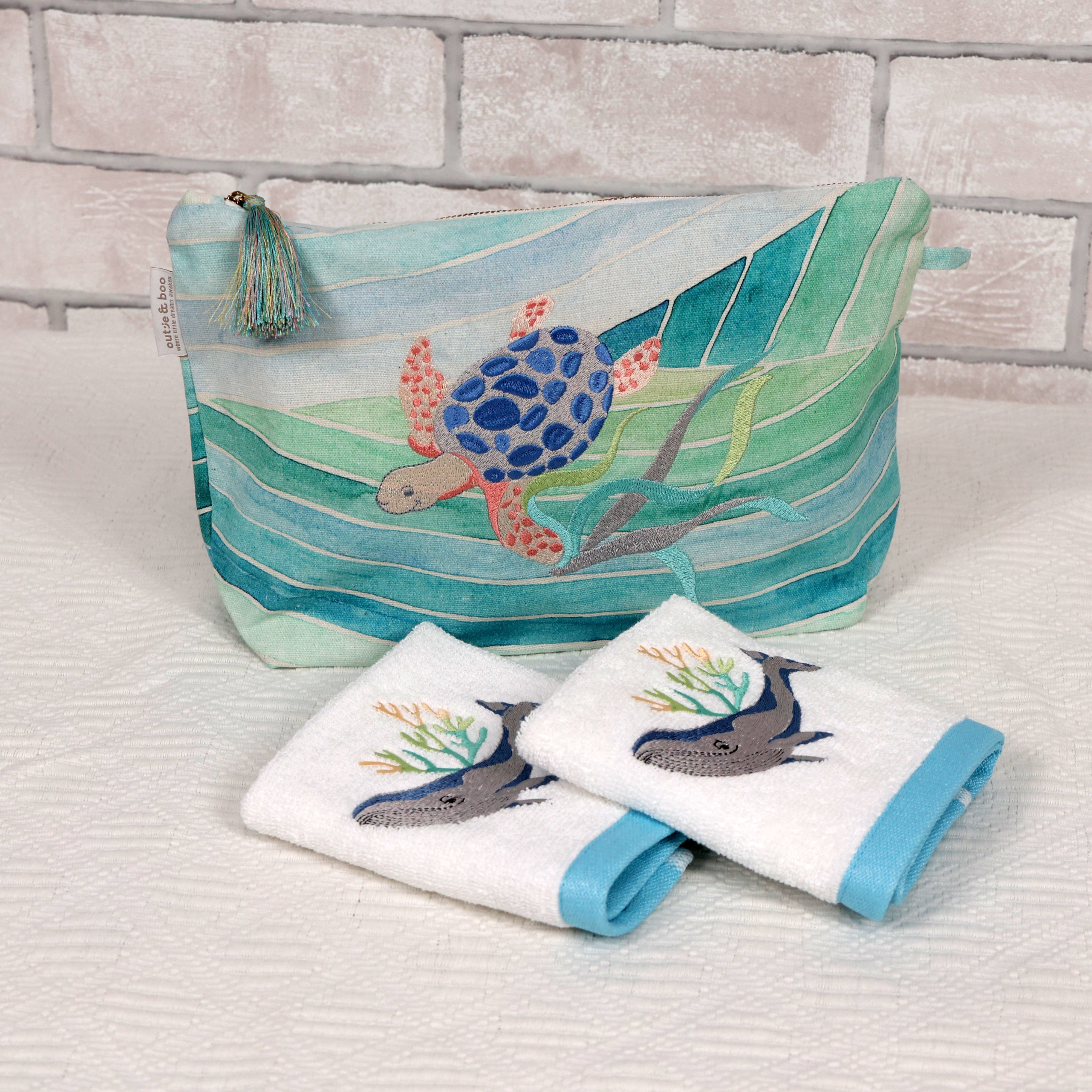 Maritime Magic - Pouch & Face Towels Bundle