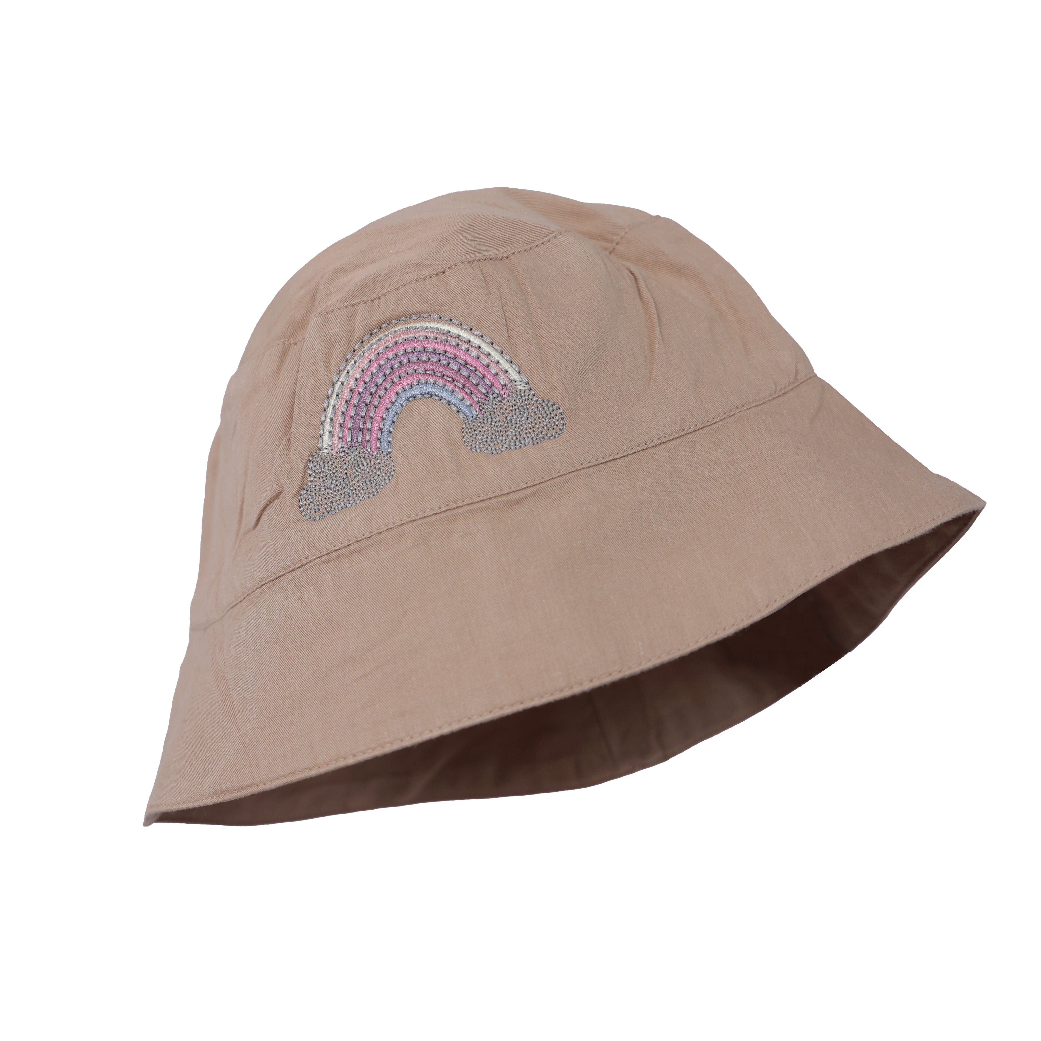 Dream A Little Dream Brown Cotton Bucket Hat