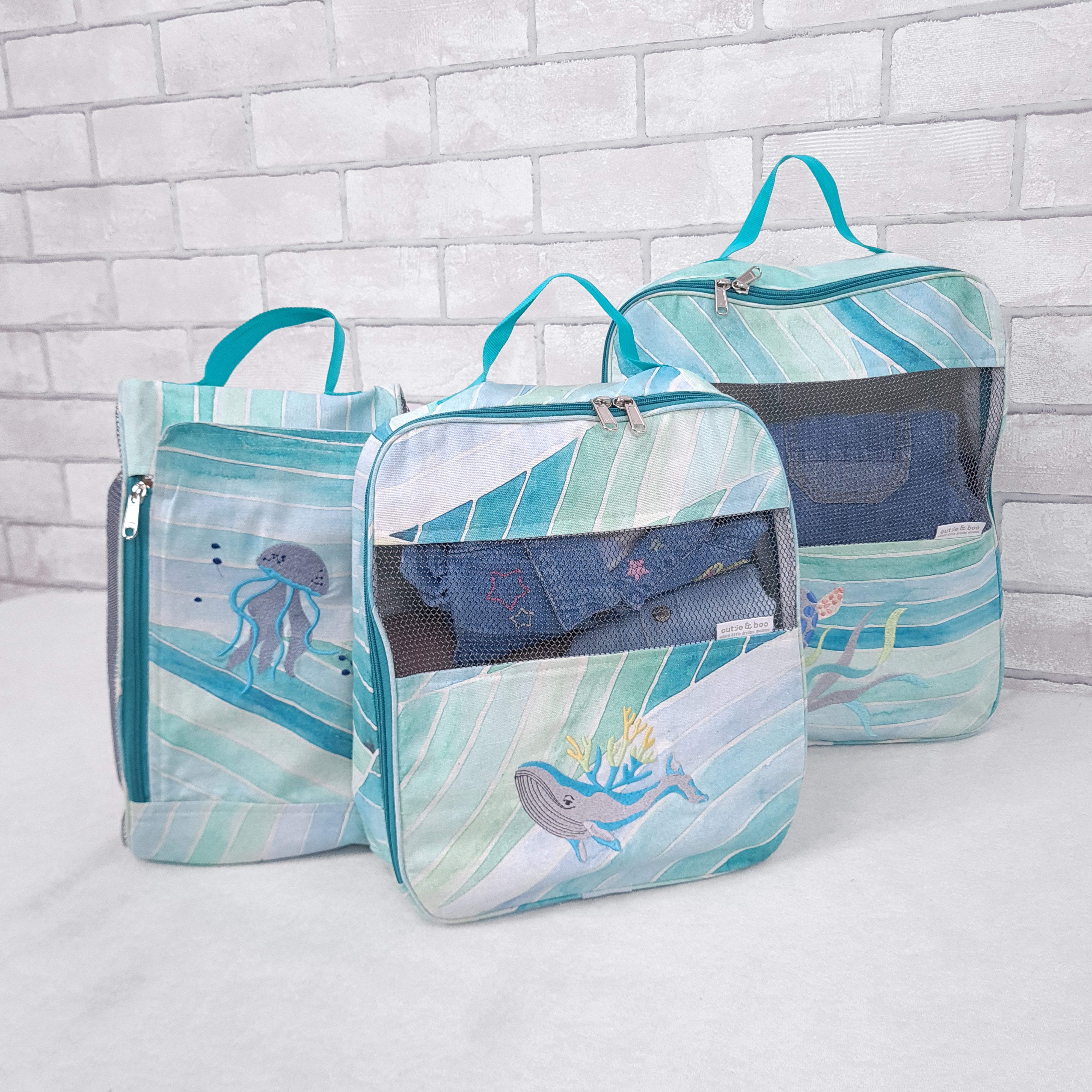 Maritime Magic Organizer Bags (Set of 3)