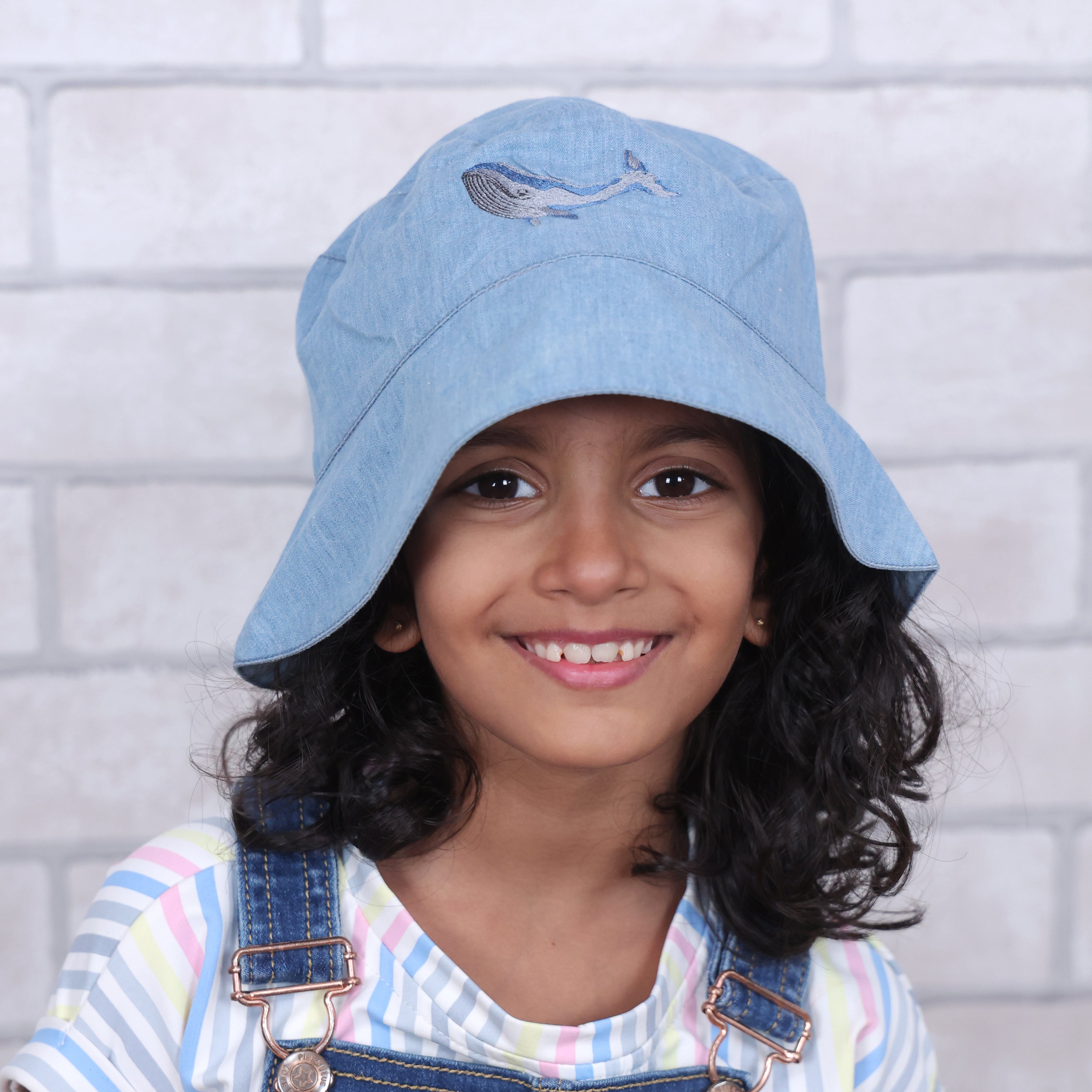 Maritime Magic Light Denim Bucket Hat