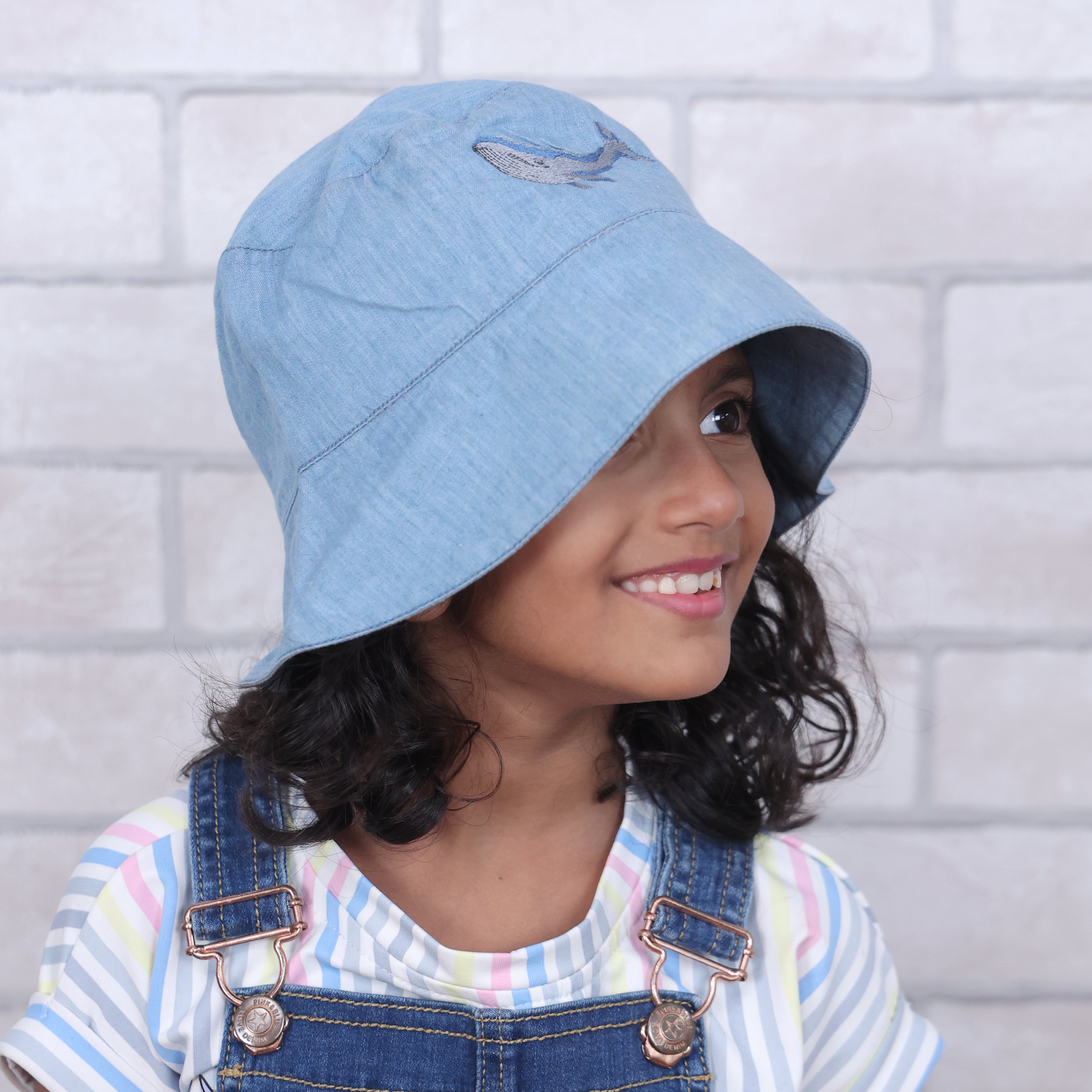 Maritime Magic Light Denim Bucket Hat