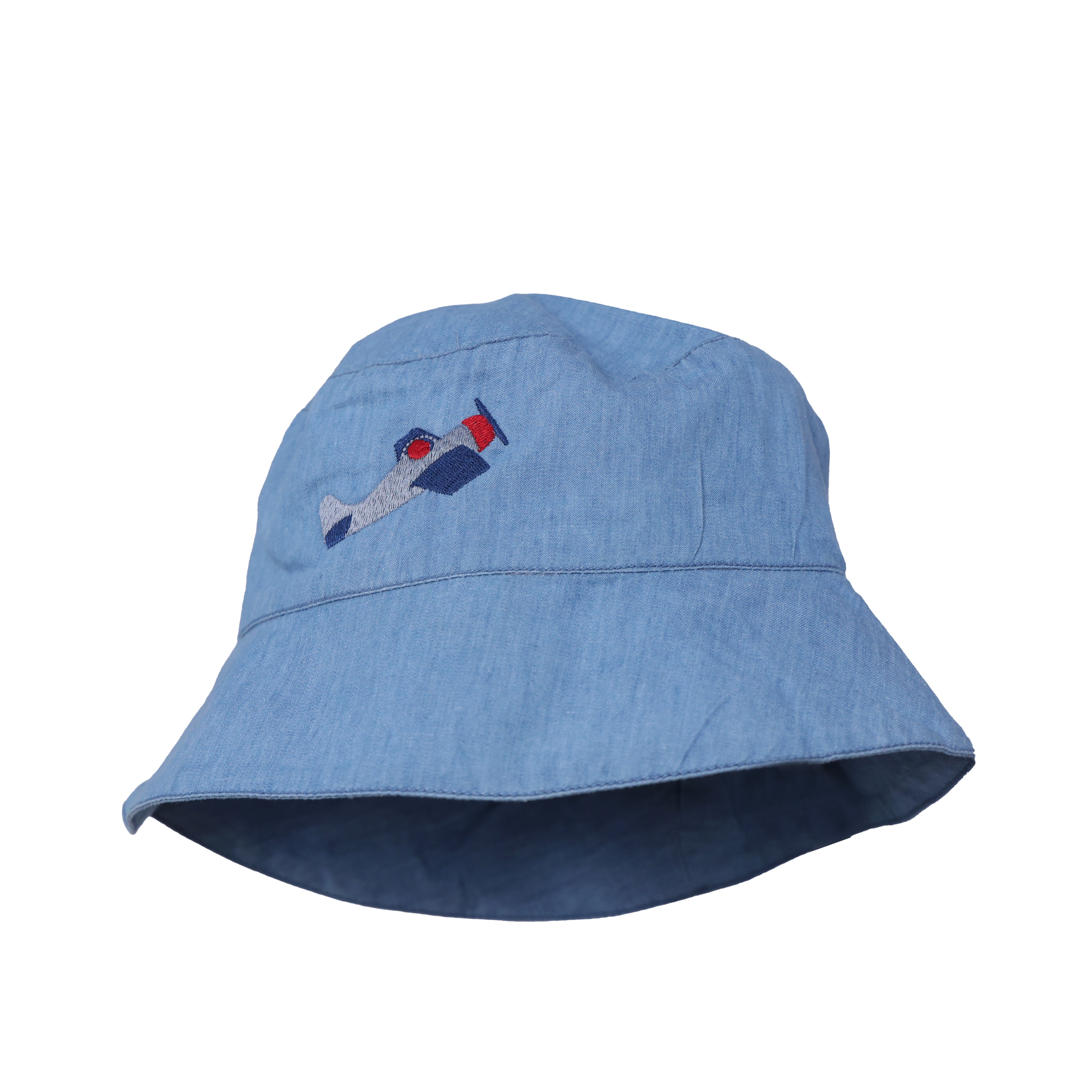 Fly Away With Me Light Denim Bucket Hat