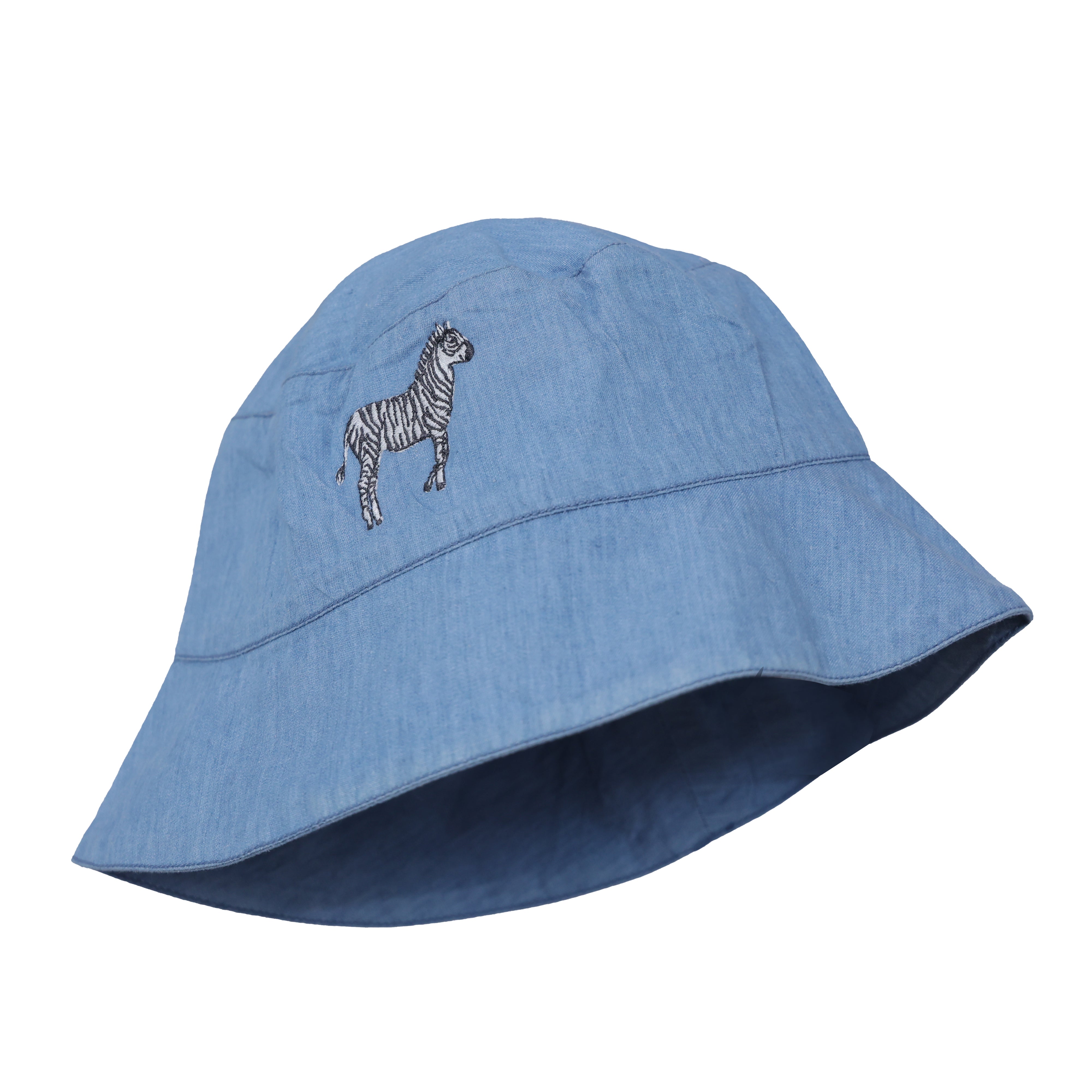 Baby It's A Wild World Light Denim Bucket Hat