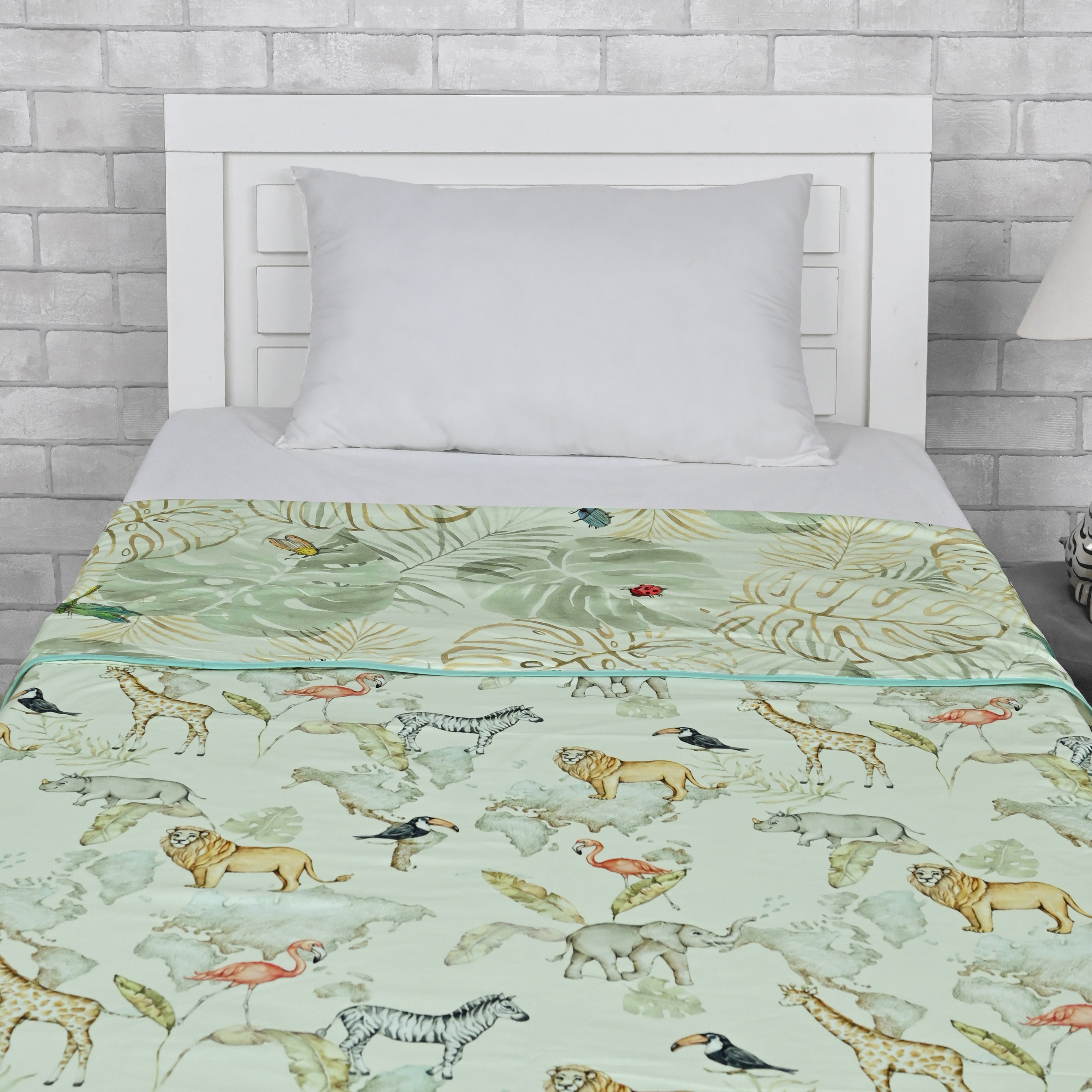 Baby It’s A Wild World Reversible Blanket