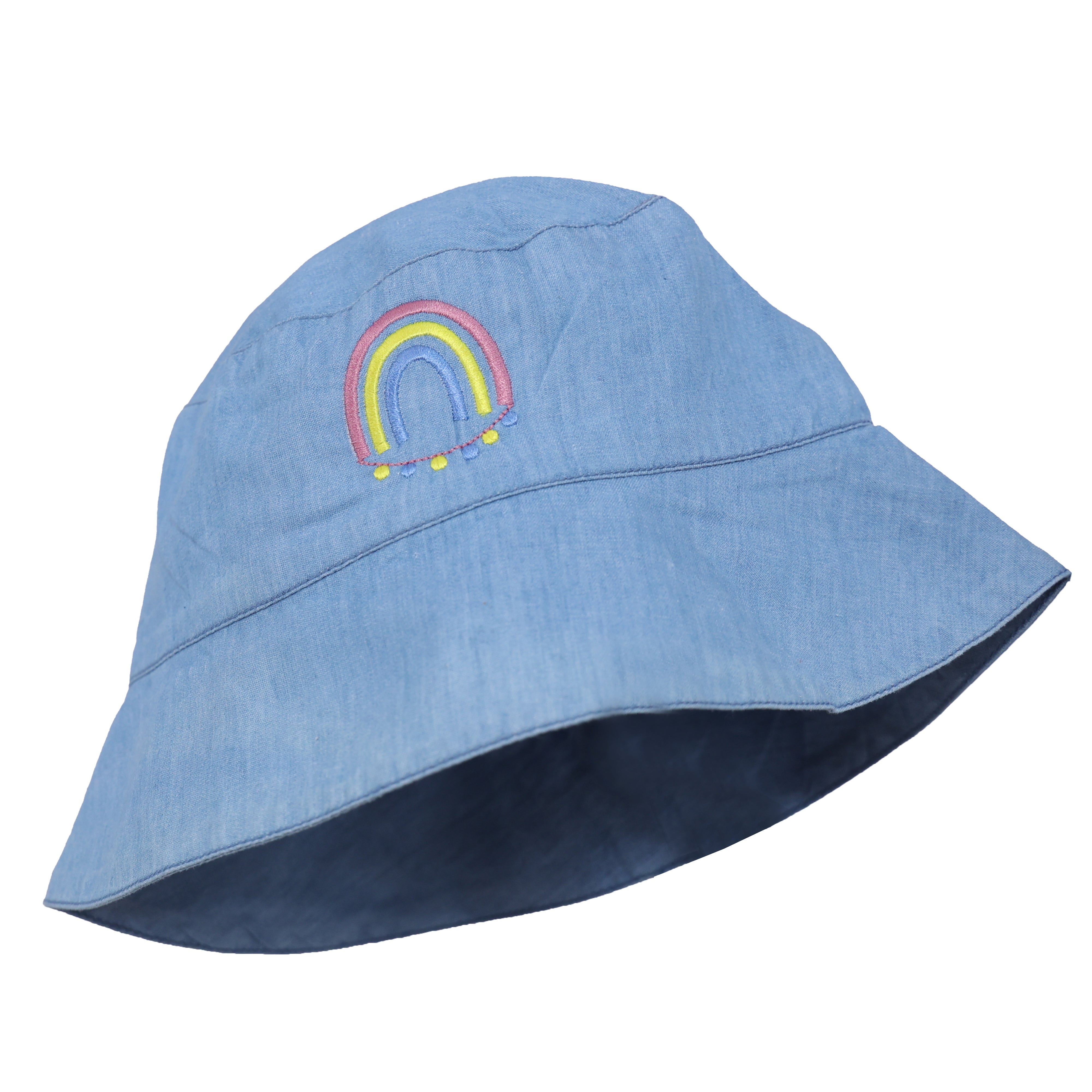 Ooh La Llama Light Denim Bucket Hat