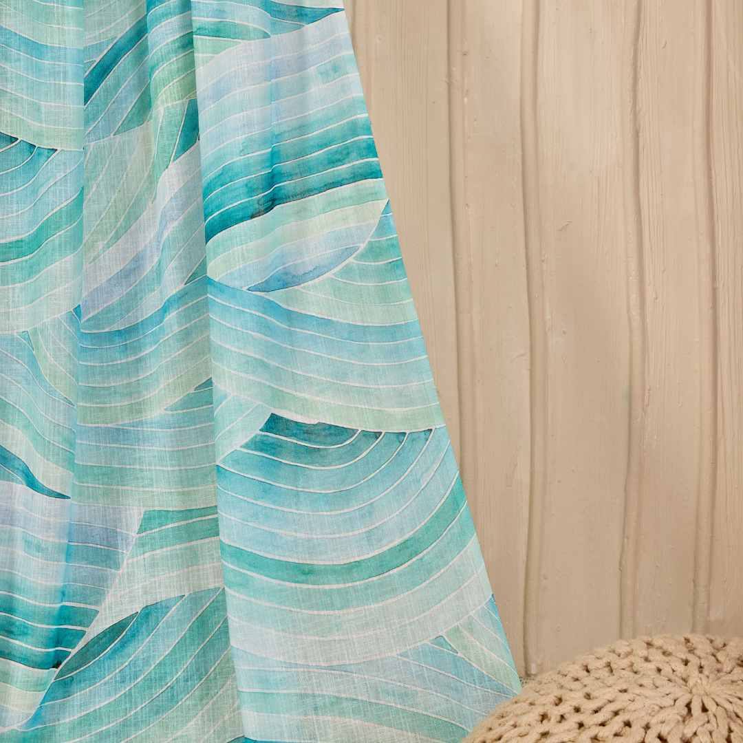 Maritime Magic Sheer Curtain Fabric