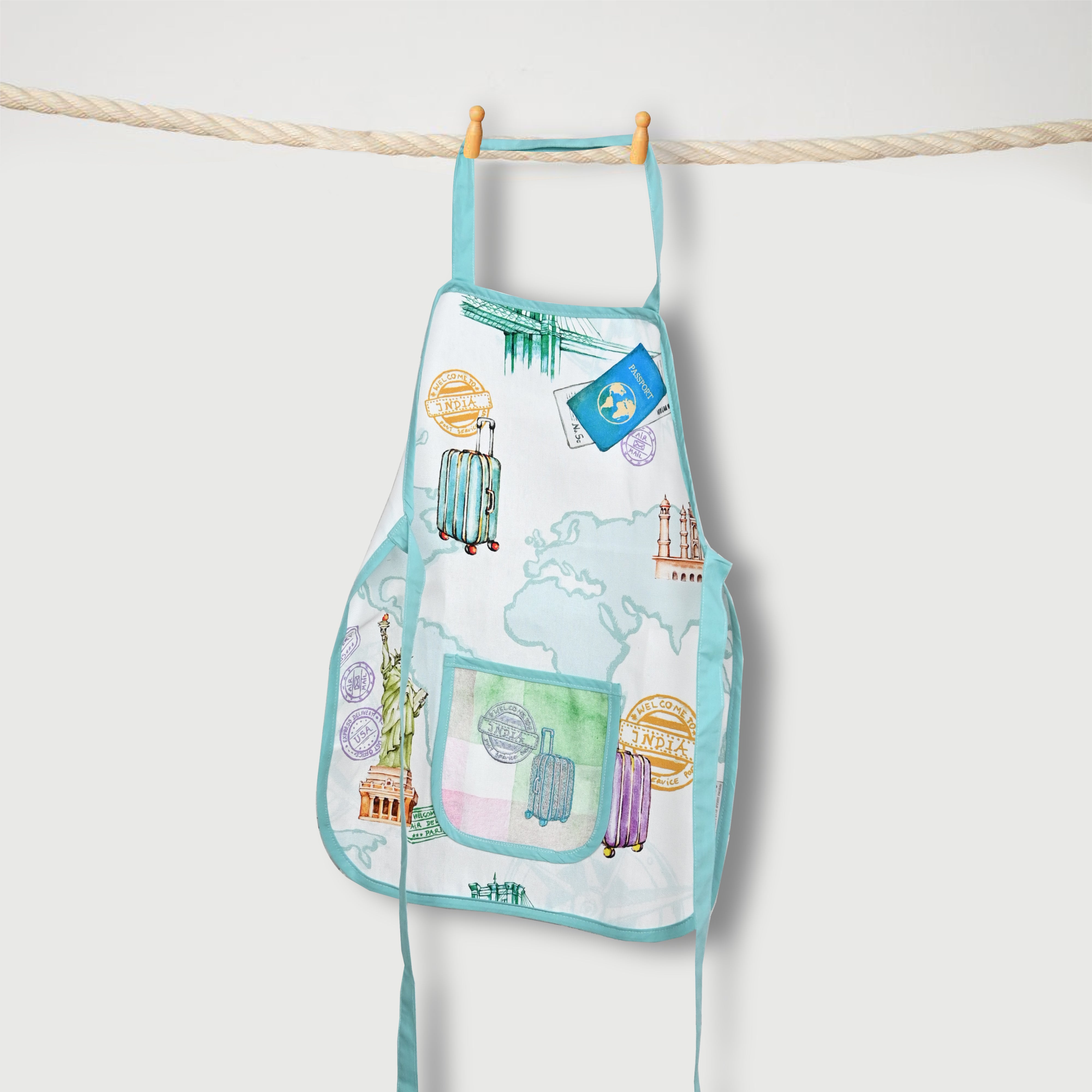 Passport To Wonderland Apron