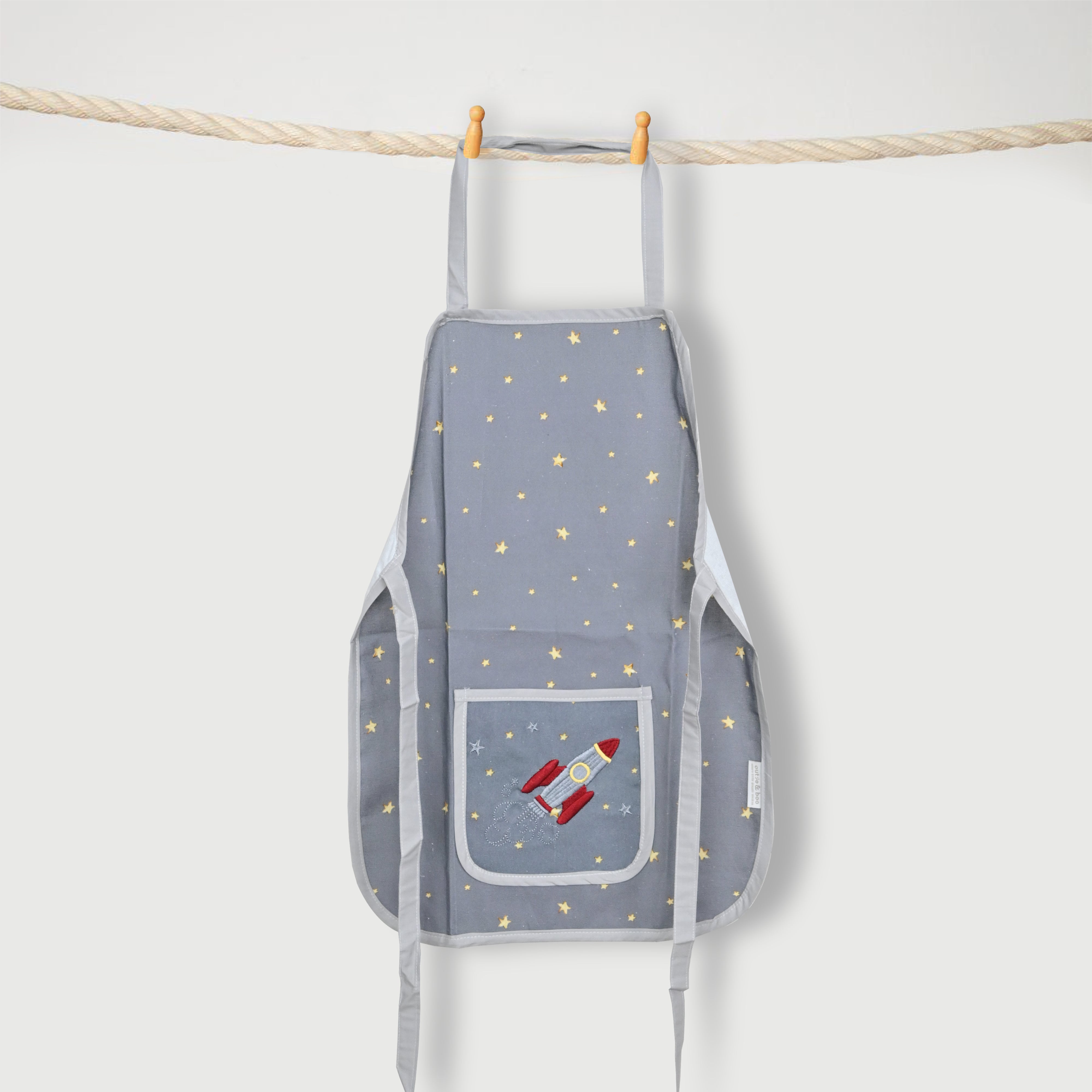 To The Moon And Back Apron Set - Little Chef Duo Set