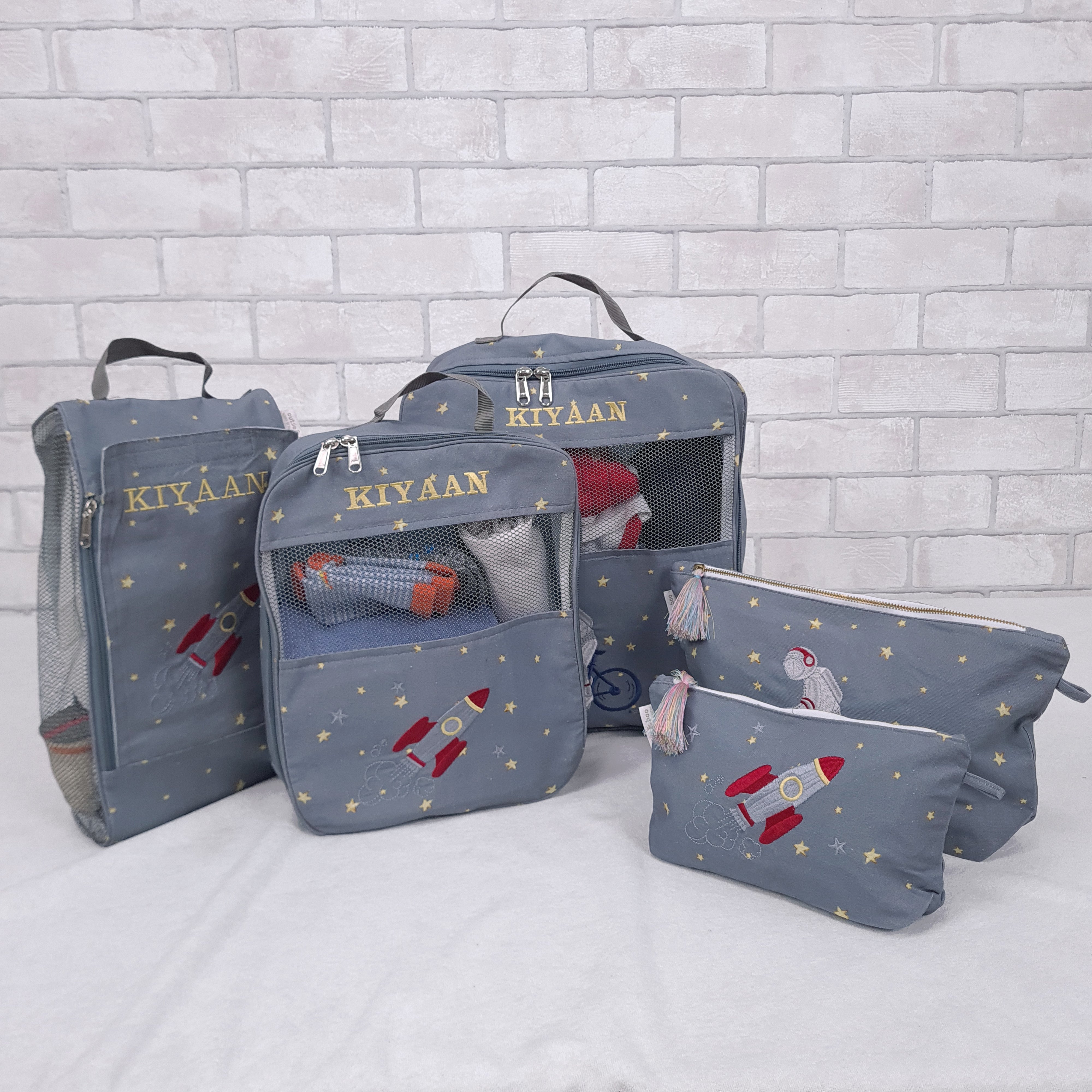 To The Moon And Back Organizer Bags (Set of 5)