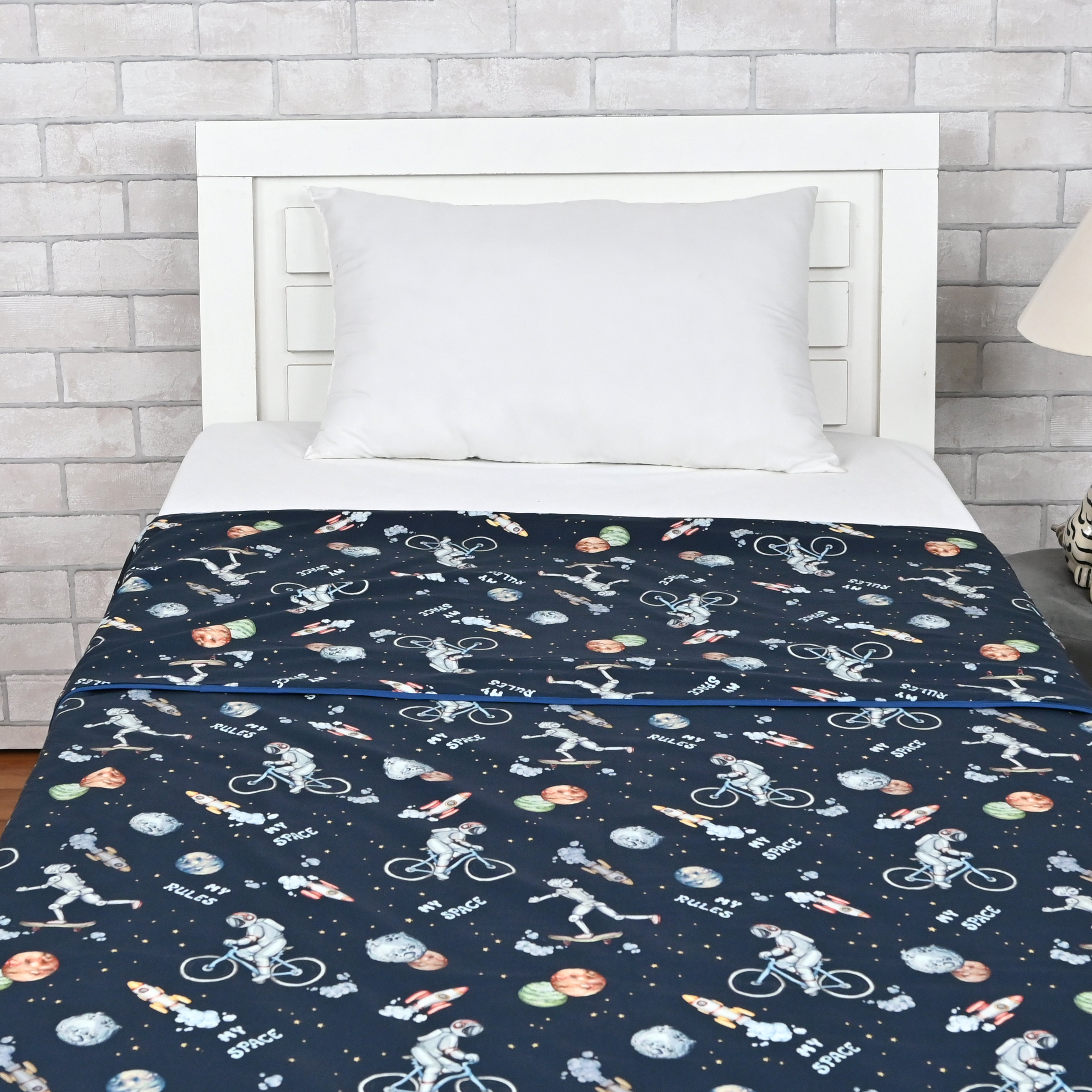 To The Moon And Back Reversible Blanket