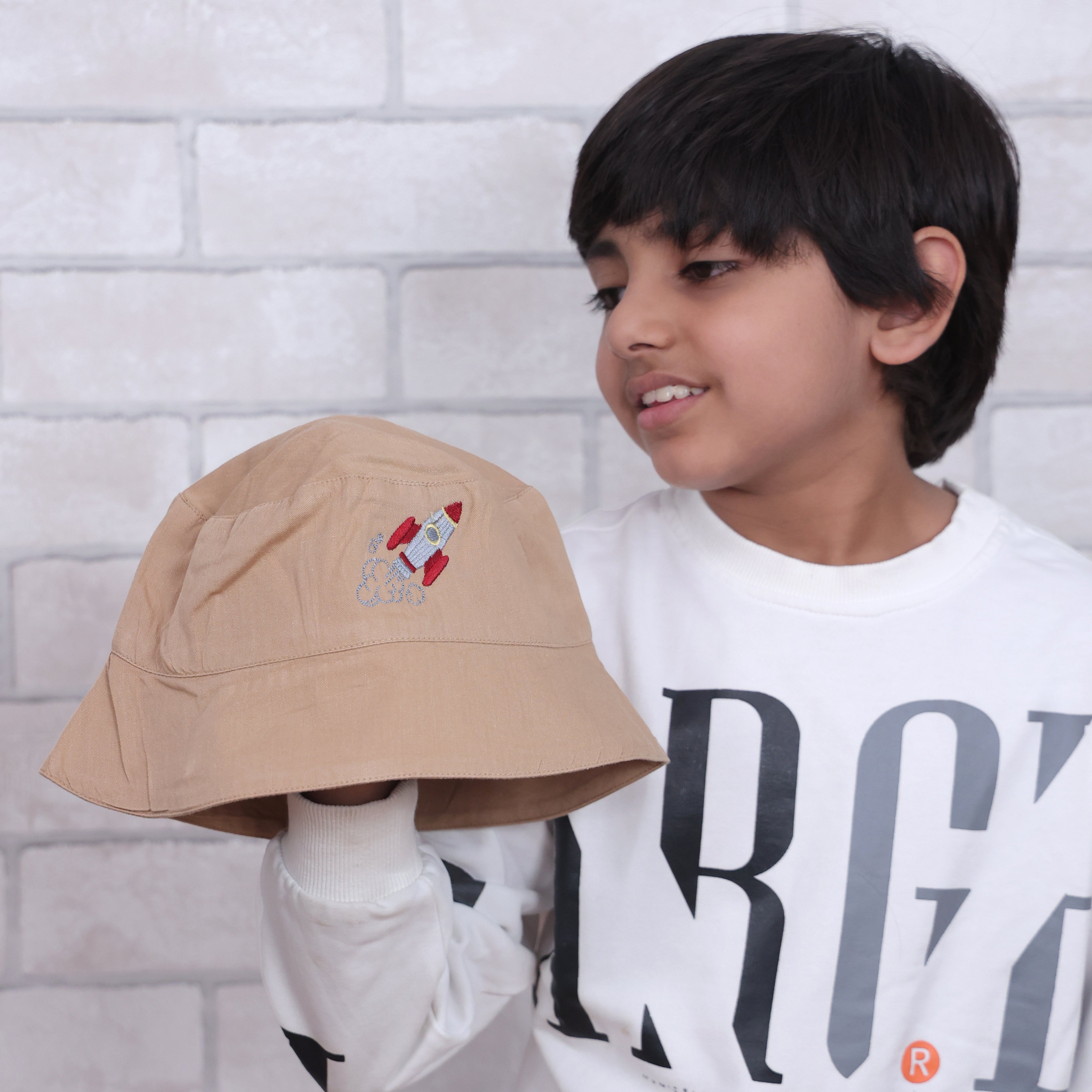 To The Moon And Back Cotton Bucket Hat