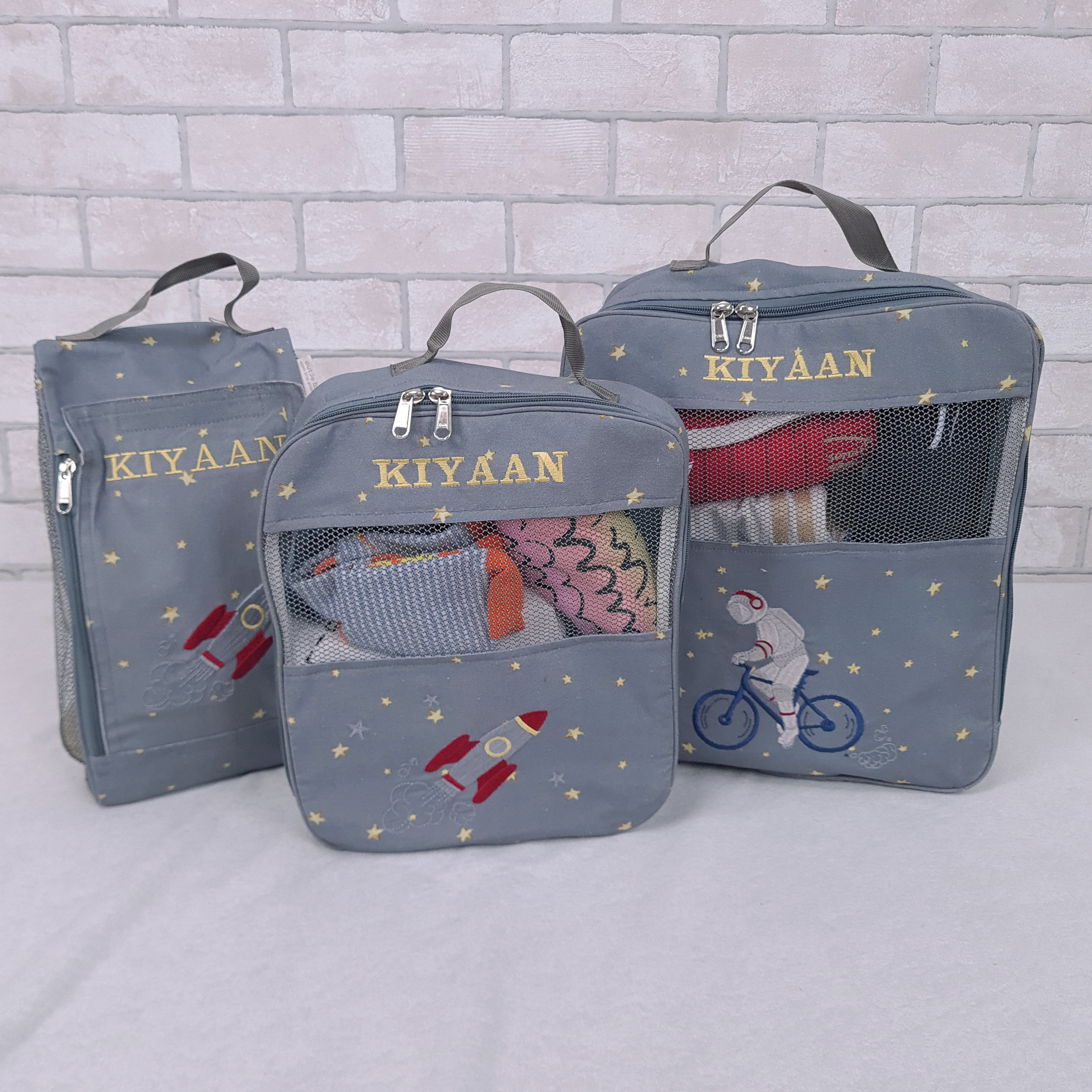 To The Moon And Back Organizer Bags (Set of 3)