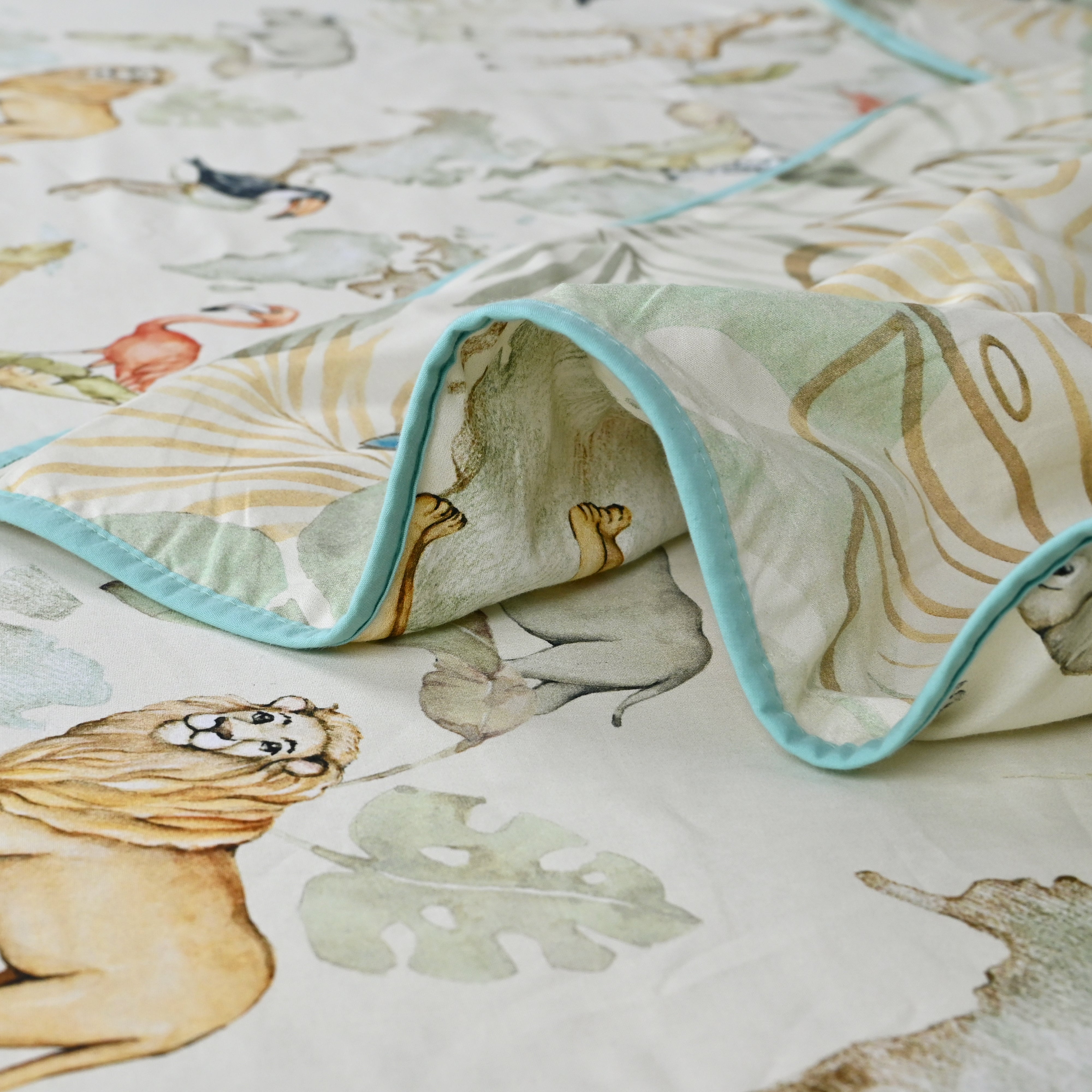 Baby It’s A Wild World Reversible Blanket