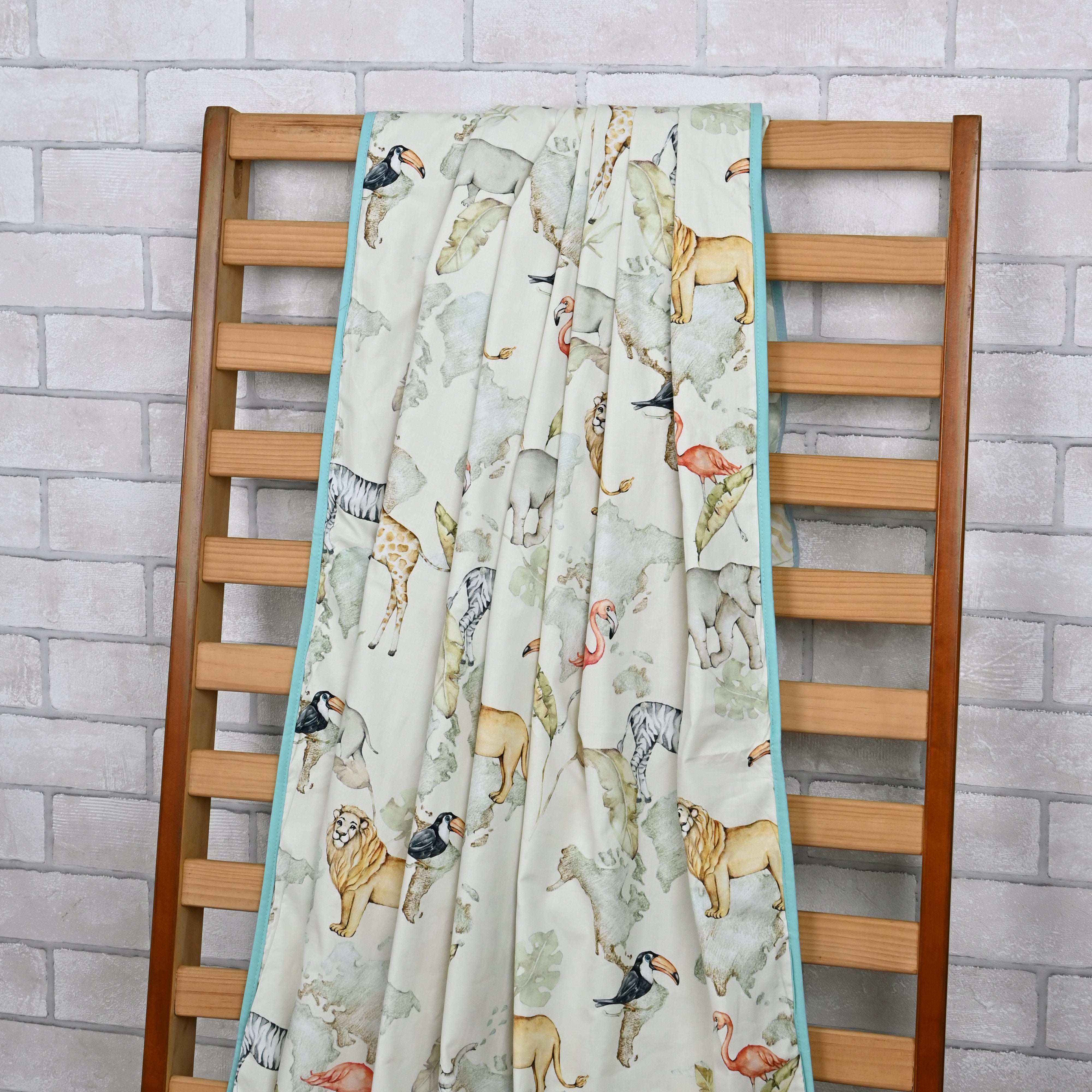 Baby It’s A Wild World Reversible Blanket