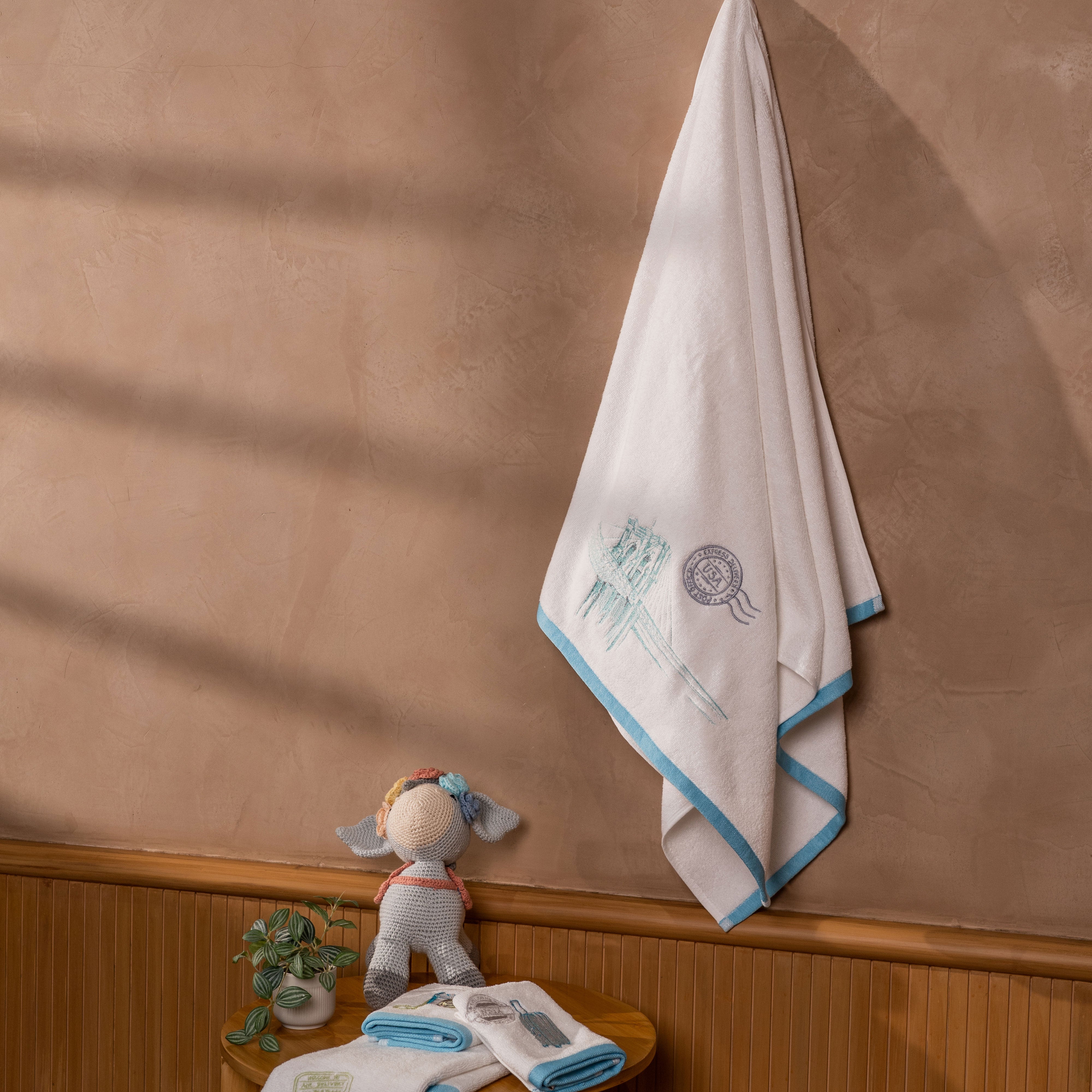 Passport To Wonderland Bath Towel