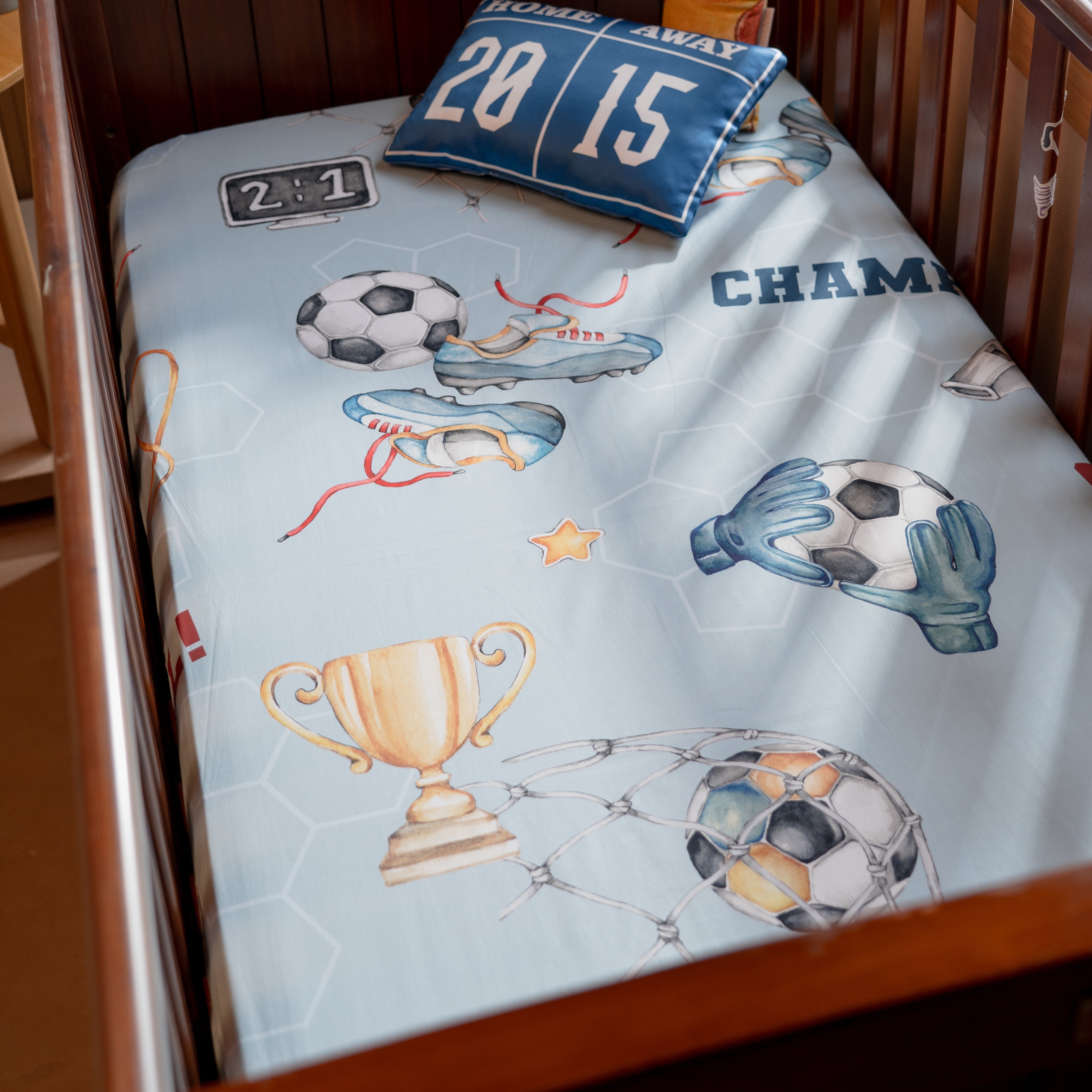 The Game Plan Bed Sheet